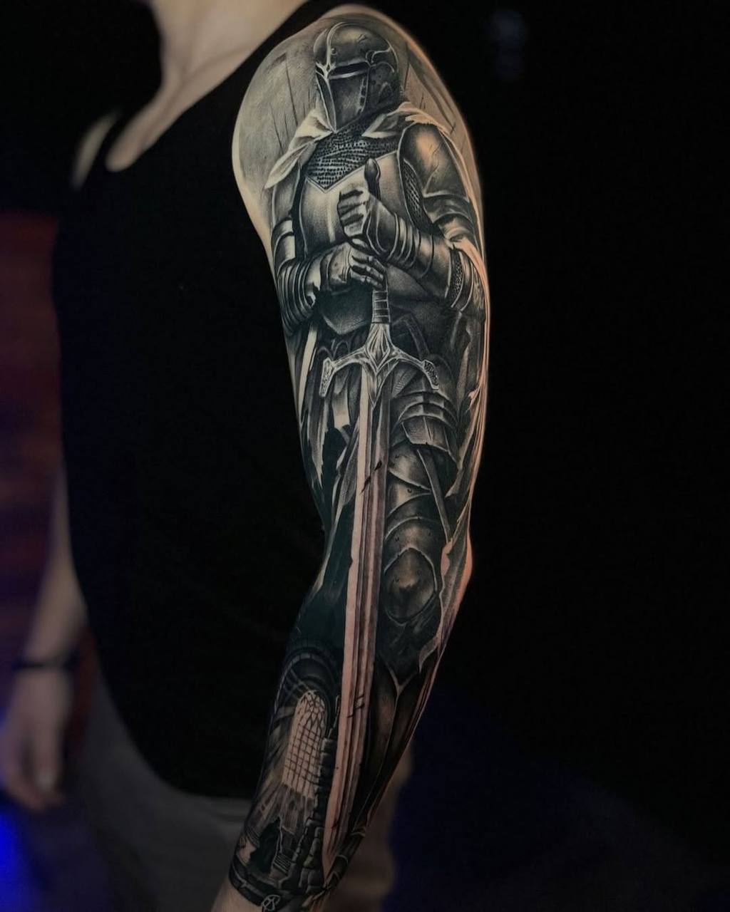 Crusader — pełny rękaw