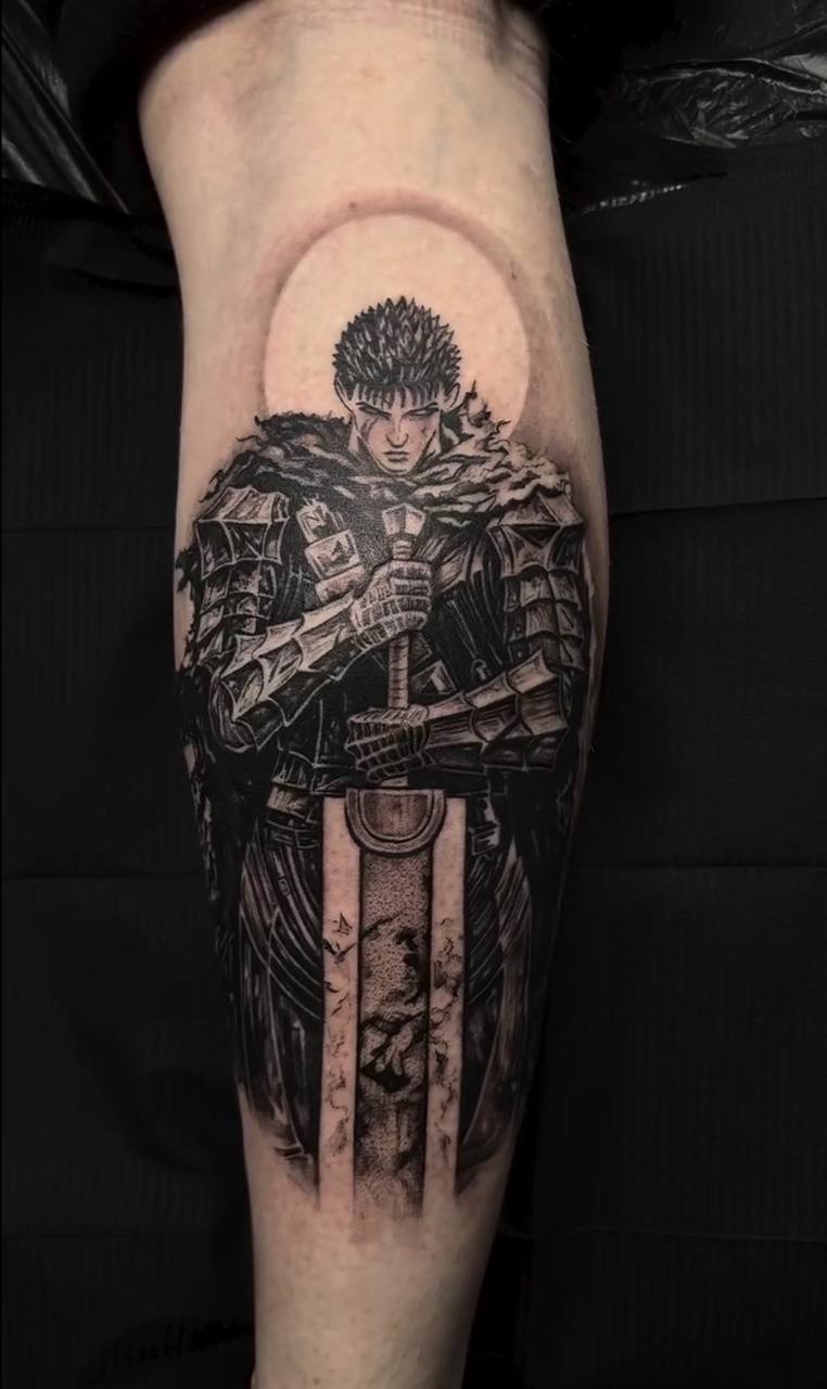 Guts (Berserk) — łydka